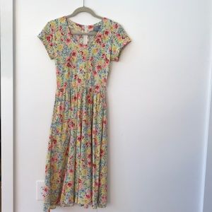 Vintage Floral Dress